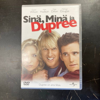 Sinä, minä ja Dupree DVD (VG+/M-) -komedia-